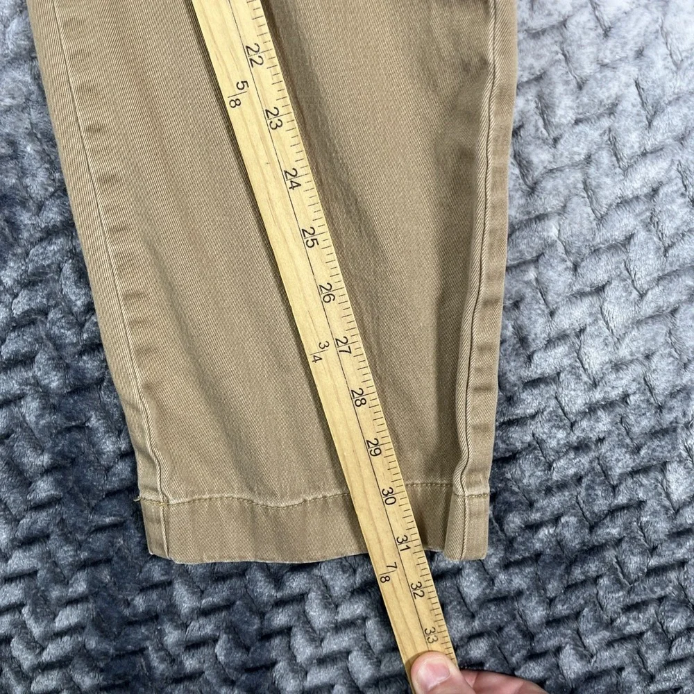J.Crew 770 Straight Chino Pants Mens 33x32 Khaki Beige Classic Fit Fits-W32 L31